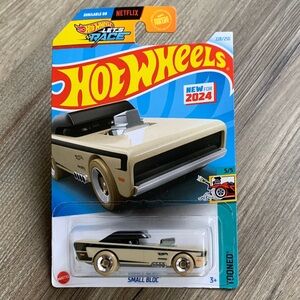 Hot Wheels Small Bloc Tooned Pine Wood Block Derby Muscle Car Hotwheels 2024 New